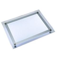 Ledli Pleksi Pano Çerçeve TEK TARAFLI [ 210x297 mm(A4) ]