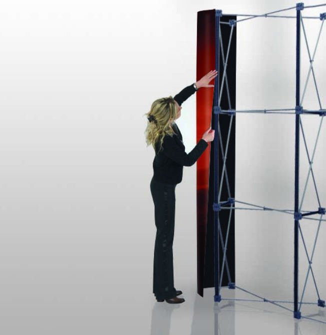 3x6 Örümcek Stand Oval BASKI DAHİL - SUNUM TABLASI İSTİYORUM