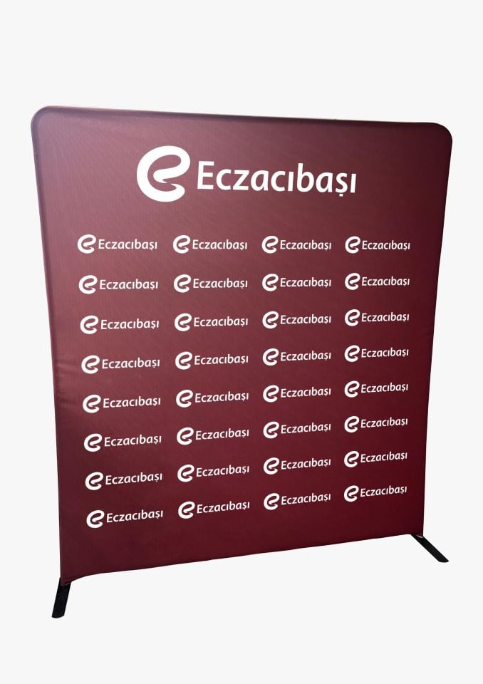 Kumaş Baskılı Boru Stand