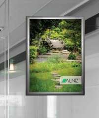Cam Tipi Alüminyum Çerçeve Pano 32 MM - 841 x 1189 mm (A0)